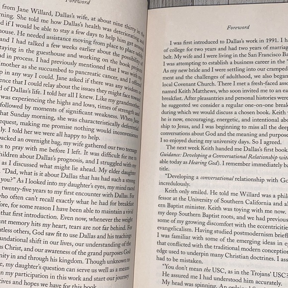 The Divine Conspiracy continued book - Picture 7 of 10